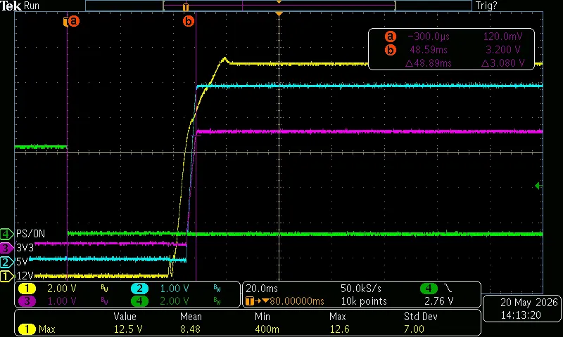 T1 (Power-On Time)