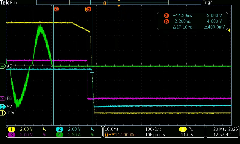 T5+T6 (Voltage Hold-up 100% 5V)