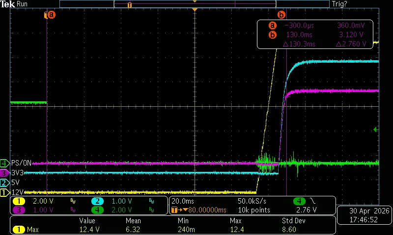 T1 (Power-On Time)